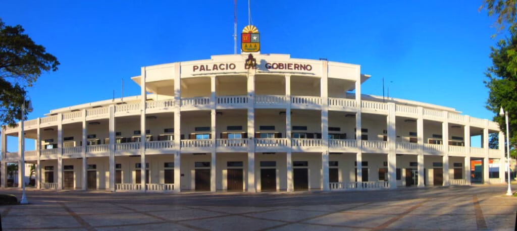 Sucesión gubernamental de Quintana Roo rumbo a la elección de 2027 en Palacio de Gobierno de Chetumal
