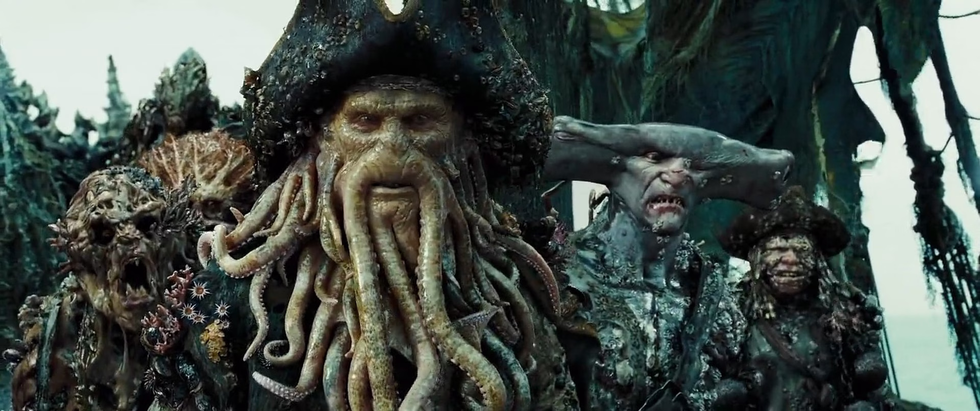 Davy Jones se convirtió en uno de los villanos más memorables de Piratas del Caribe: El cofre de la muerte.