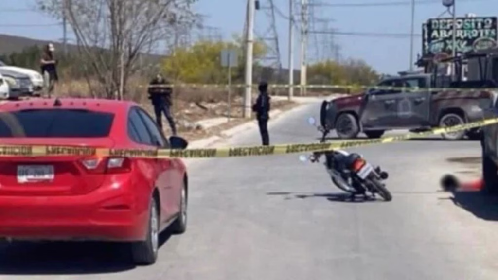 Escena acordonada después de un ataque