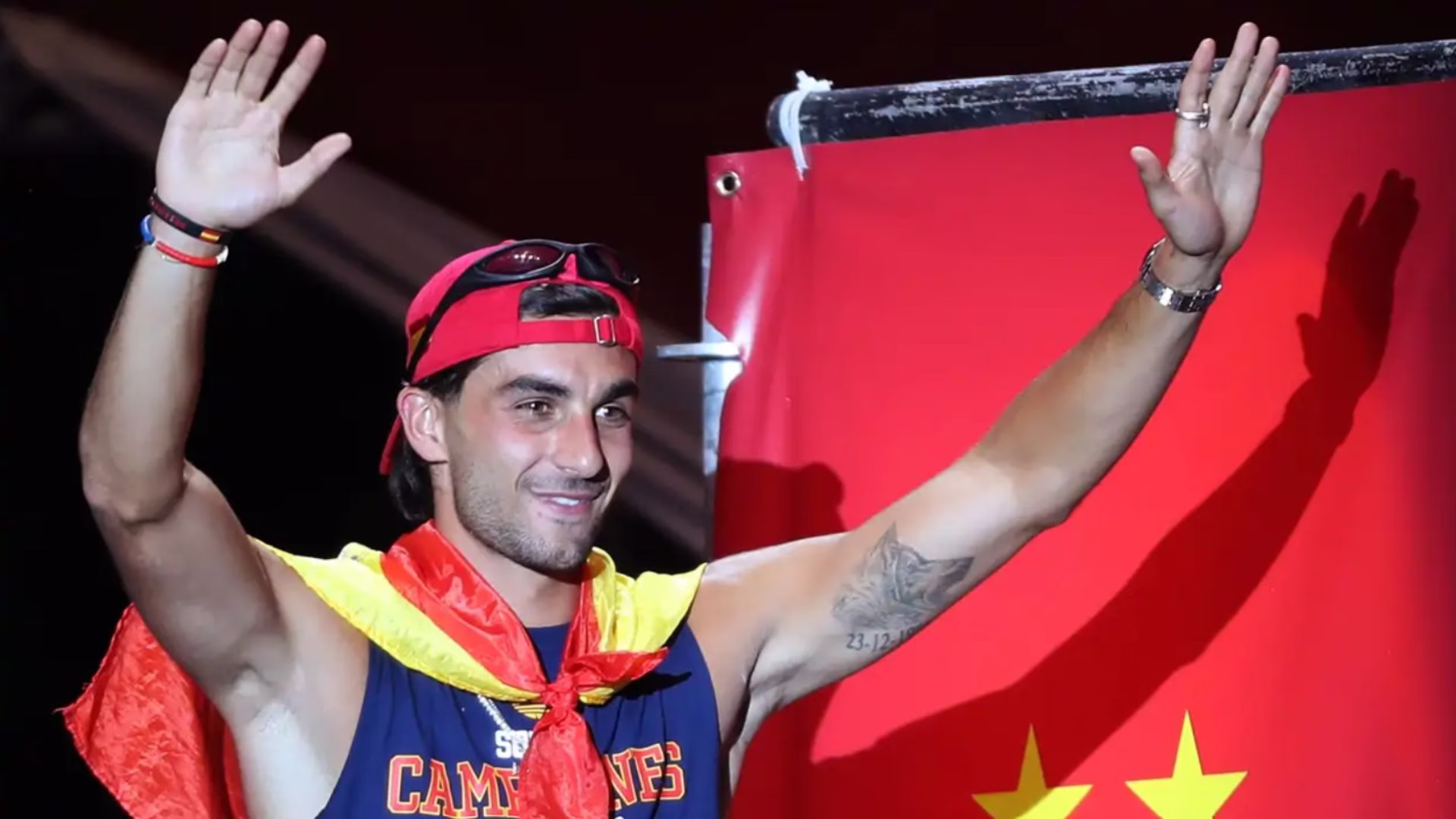 Ferran Torres celebra con España después de conquistar el Mundial 2026