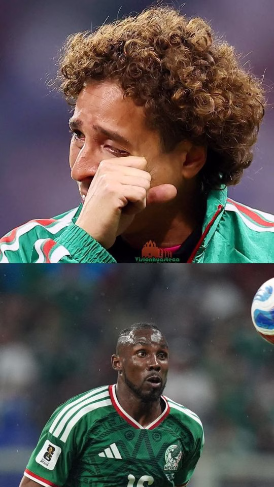 Ochoa y Quiñones con la Selección Mexicana durante el Mundial 2026.
