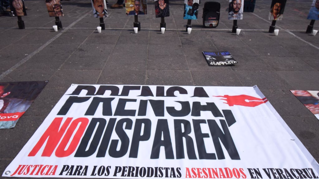 Exigen justicia por periodistas asesinados en Veracruz