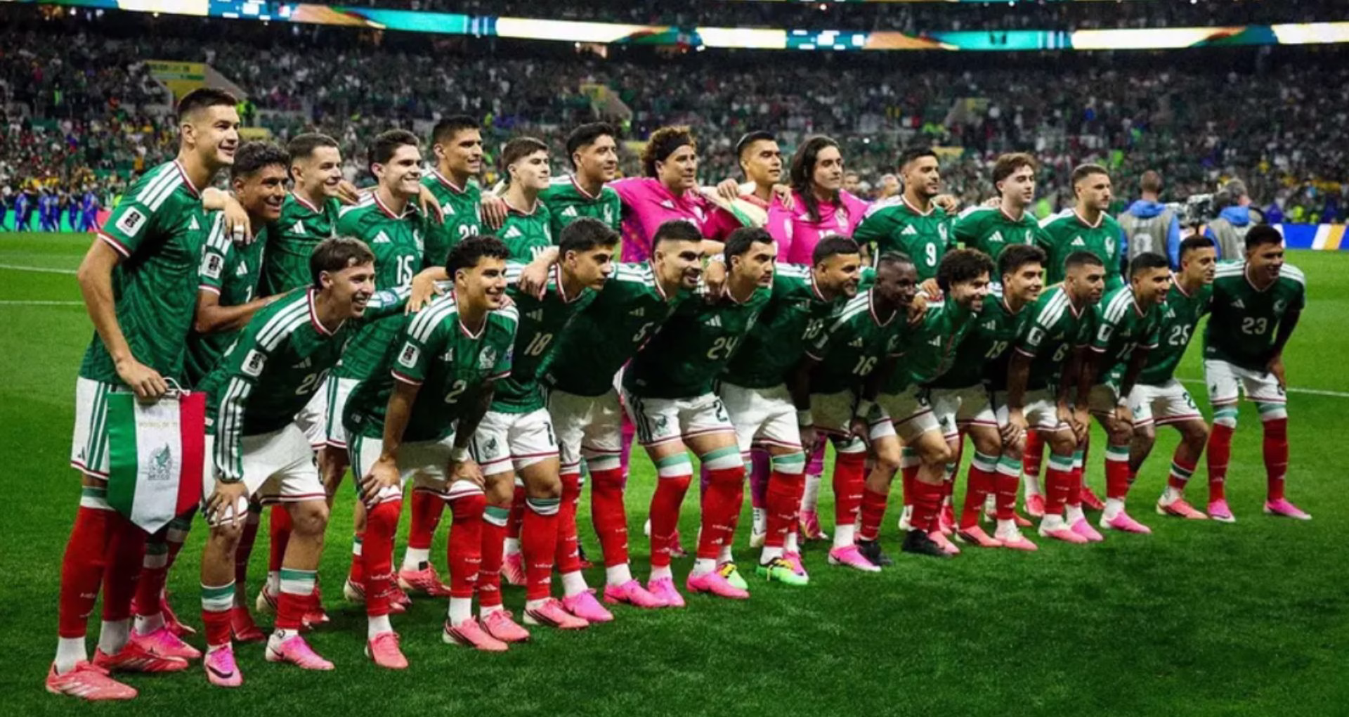 Selección Mexicana durante un partido del Mundial 2026.