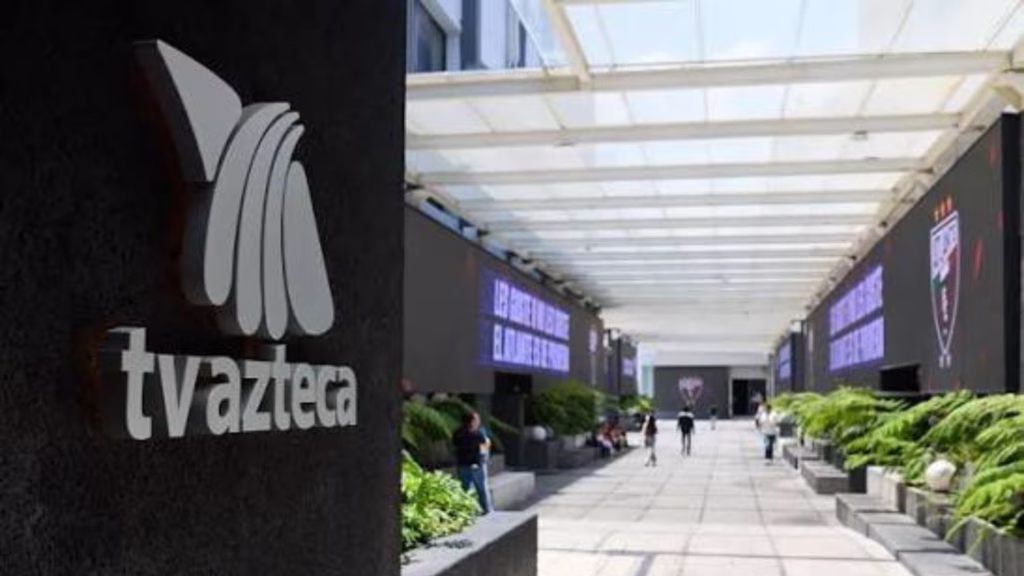 Instalaciones de TV Azteca, una de las principales empresas del Grupo Salinas