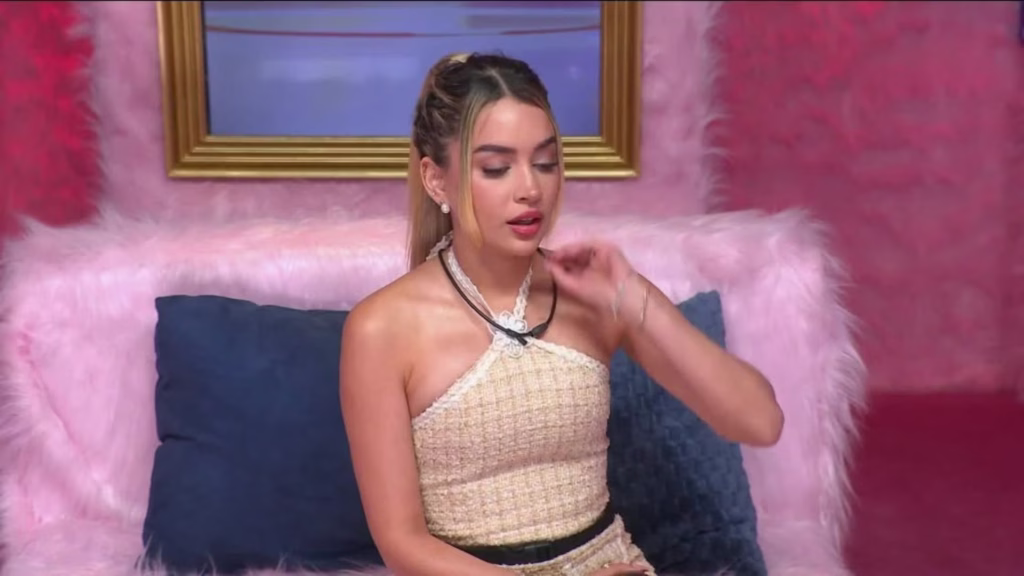 Brianda durante su participación en La Casa de los Famosos México 2026.