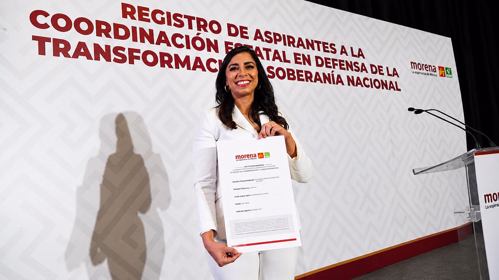 Marybel Villegas participa en el proceso de Morena para definir la Coordinación Estatal en Quintana.