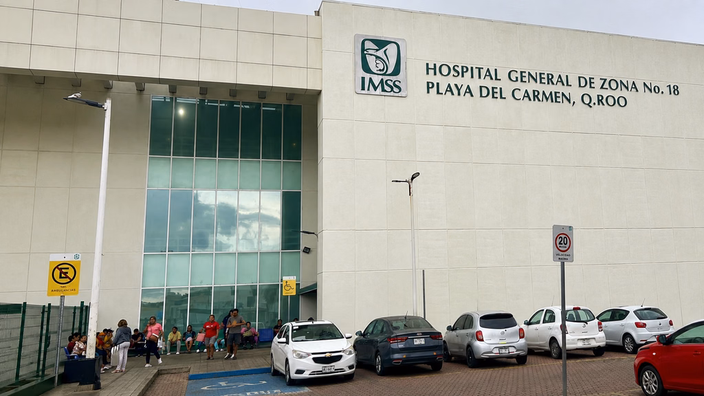 Hospital General de Zona No. 18 del IMSS en Playa del Carmen.