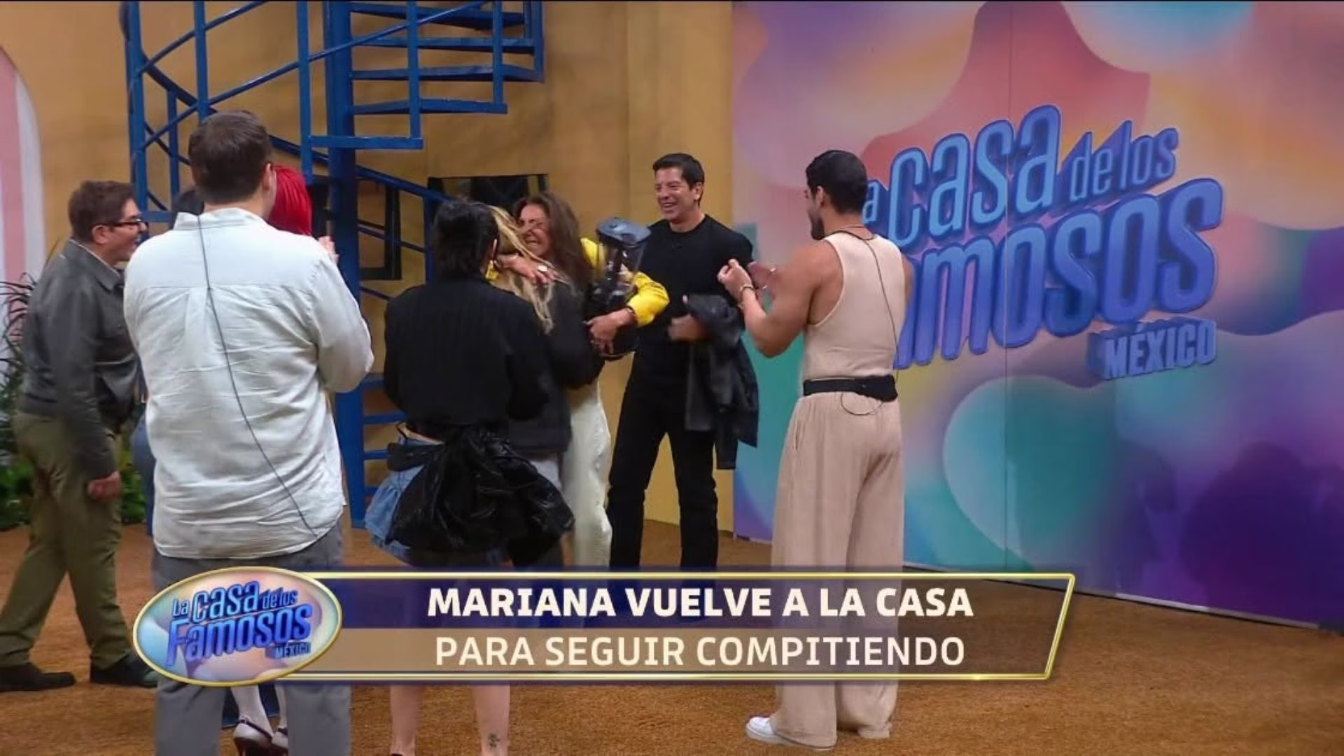 Los habitantes recibieron a Mariana Ochoa nuevamente en la competencia después de que el público decidió darle una segunda oportunidad.