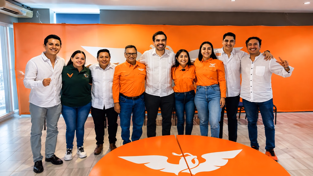 Movimiento Ciudadano busca fortalecer su estructura en Quintana Roo de cara al proceso electoral de 2027.