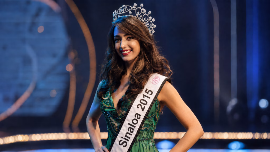 Patricia de la Vega durante su etapa como Nuestra Belleza Sinaloa 2015.