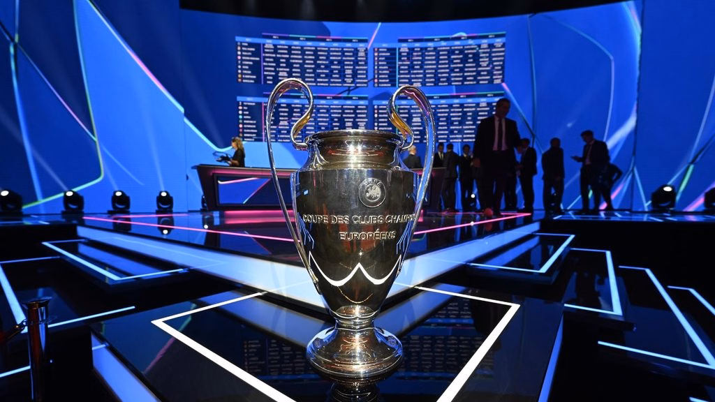 El trofeo de la Champions League, objetivo de los principales clubes de Europa.
