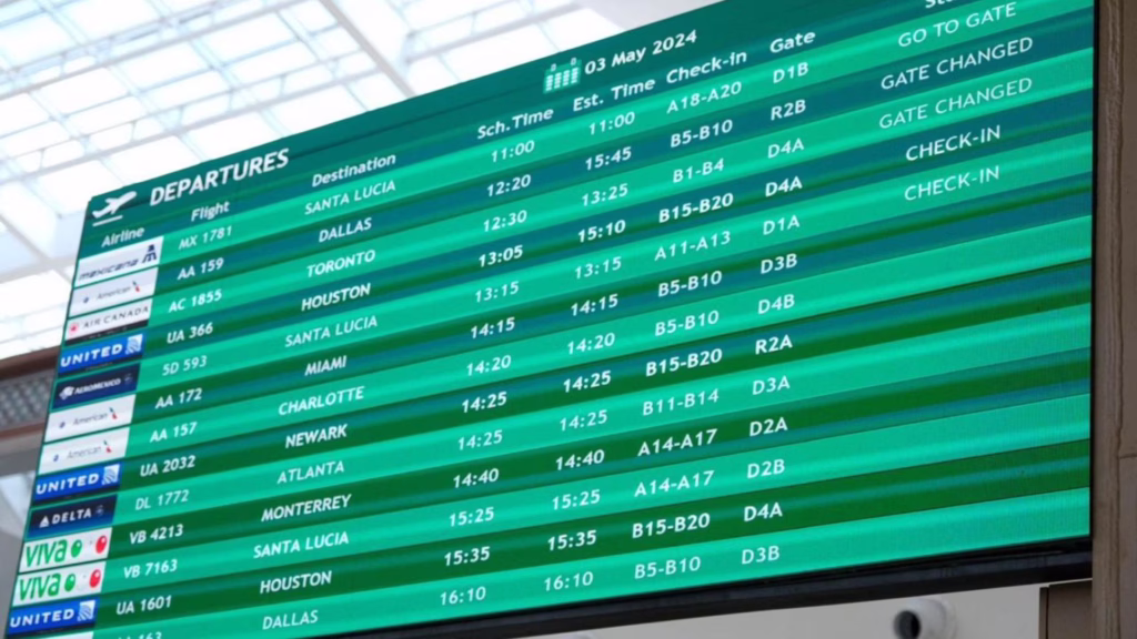 El aeropuerto de Tulum enfrenta una reducción en el flujo de pasajeros durante 2026.