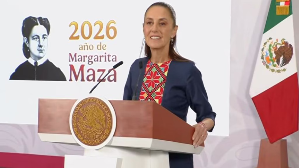 Conferencia matutina de Claudia Sheinbaum.