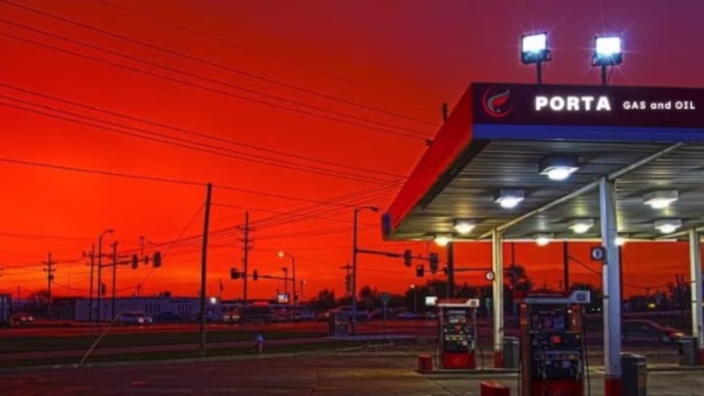 Estación de servicio de Portacelis Gas and Oil vinculada en investigaciones periodísticas al entorno de Amílcar Olán