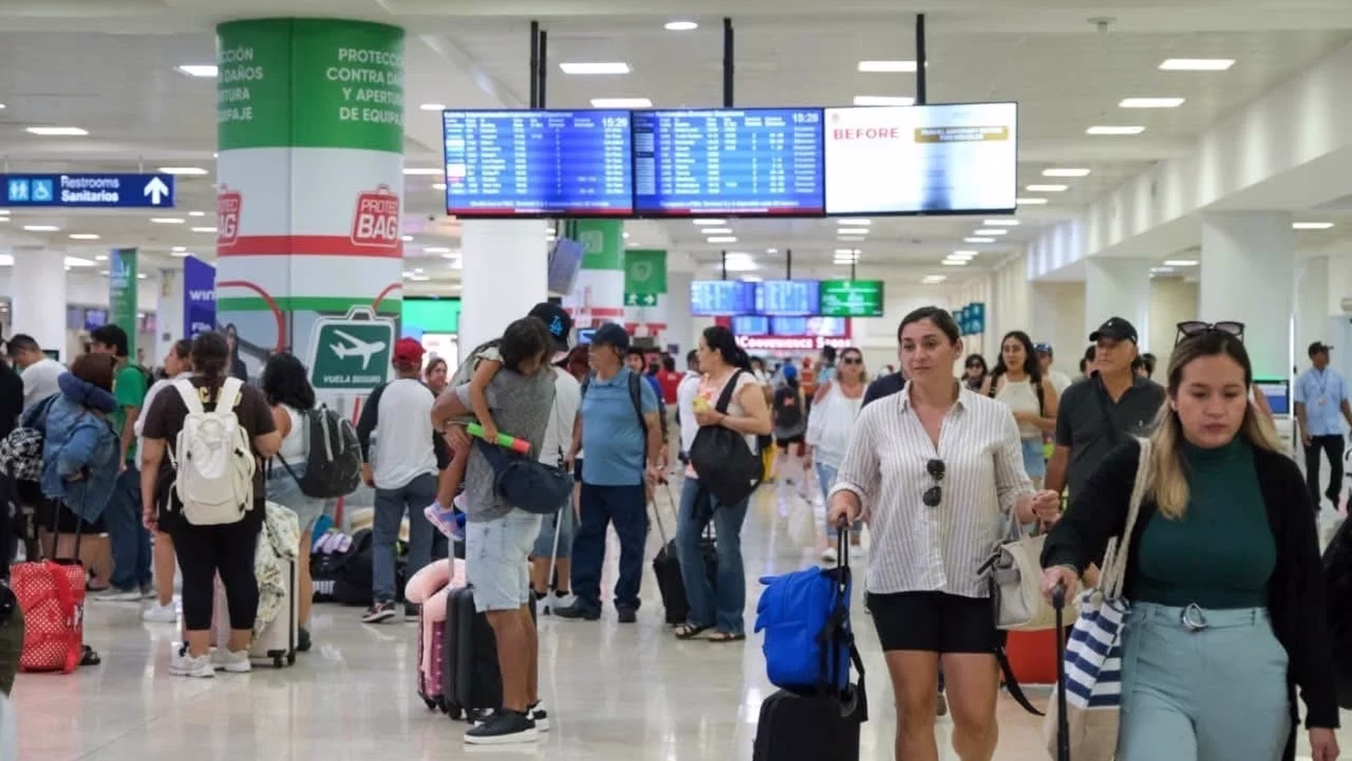 La conectividad aérea es uno de los principales factores que mantienen a Quintana Roo como destino líder del Caribe mexicano.