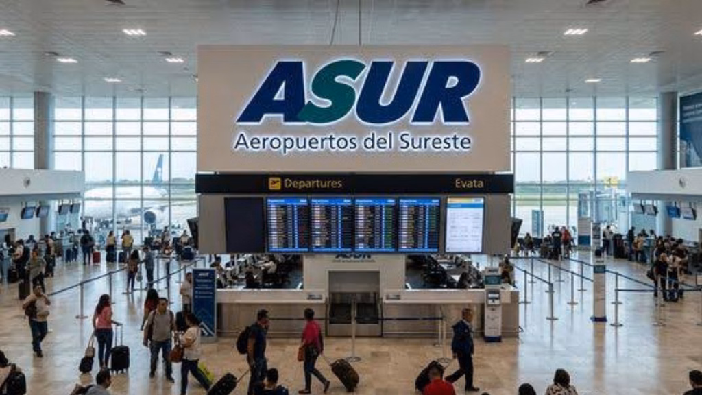 ASUR amplió su presencia internacional con nuevas operaciones aeroportuarias mientras Cancún reporta una reducción en su tráfico de pasajeros.