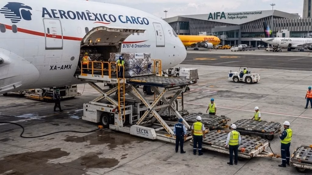 La nueva capacidad aduanera abre la posibilidad de realizar operaciones internacionales de carga desde el Aeropuerto de Chetumal.