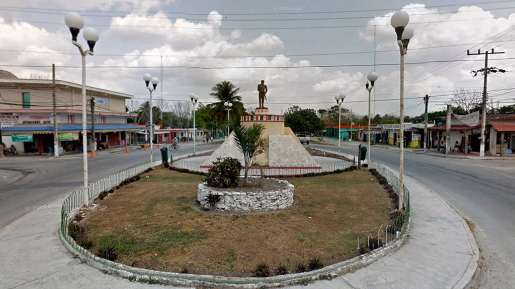 Habitantes de comunidades cercanas a la zona en disputa entre Quintana Roo, Campeche y Yucatán.