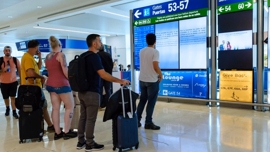 La incorporación de nuevas rutas busca fortalecer la conectividad aérea de Cancún durante la temporada invernal.