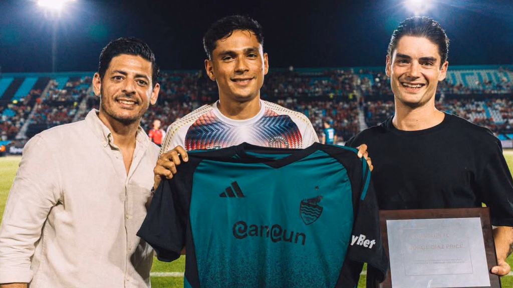 El futbolista cancunense encontró en Cancún FC una plataforma para recuperar protagonismo y regresar al máximo circuito.