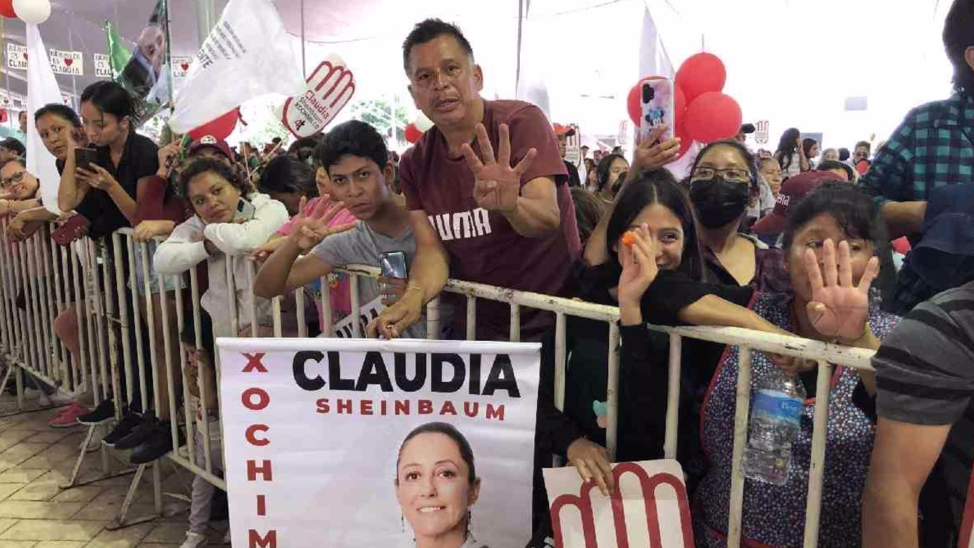 La presencia de menores en eventos políticos también forma parte de las reglas de protección de su imagen.