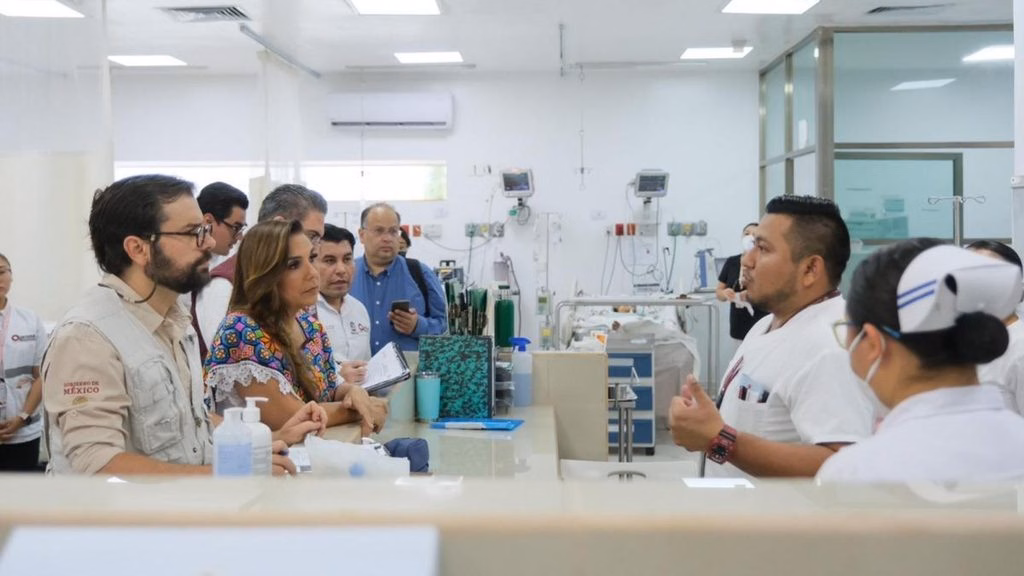 La carencia de acceso a servicios de salud en Quintana Roo pasó de 32.4% en 2022 a 30.3% en 2024.