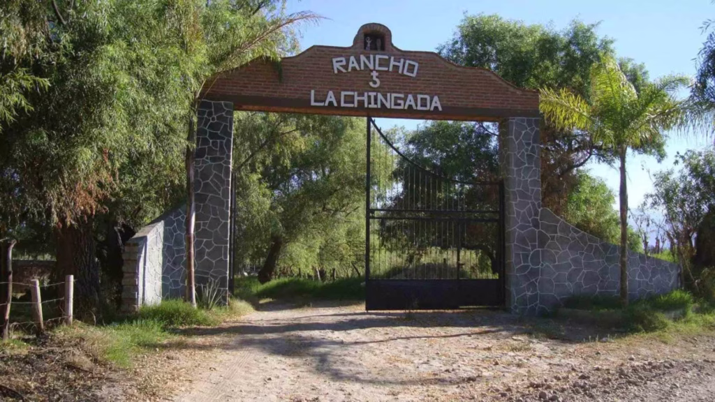 Entrada de Rancho La Chingada en Palenque, Chiapas