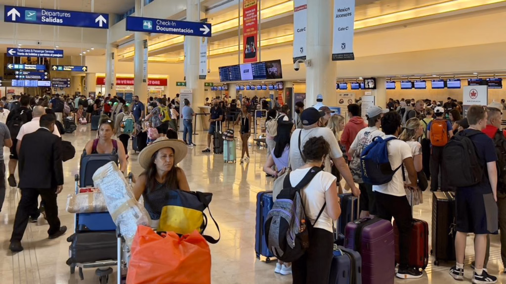 El Aeropuerto de Cancún registra una reducción del tráfico de pasajeros durante los primeros ocho meses de 2026.